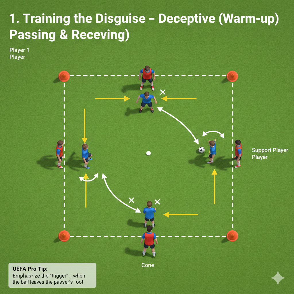 Deceptive Passing & Receiving