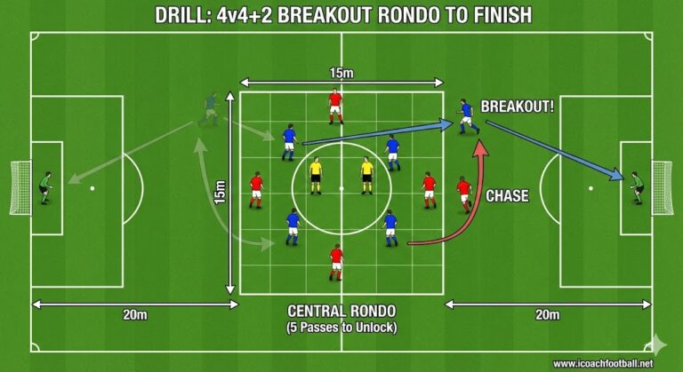 Practice Rondo Drill Finishing Under Pressure: The Breakout Rondo (Drill Guide)