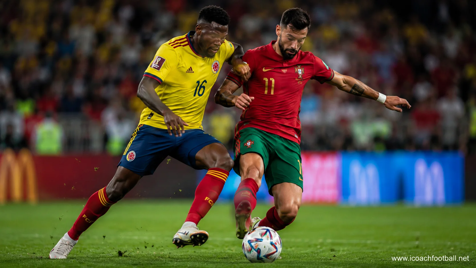 Colombia vs Portugal Lineups Tactical Breakdown