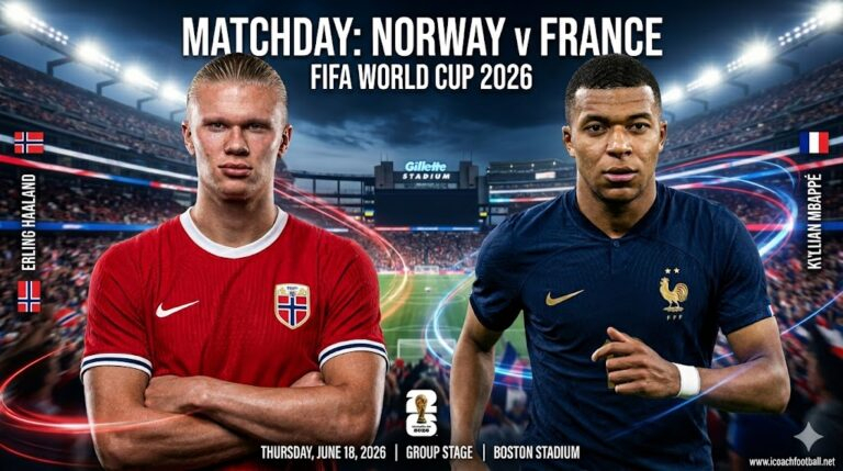 Norway vs France Live Stream World Cup 2026