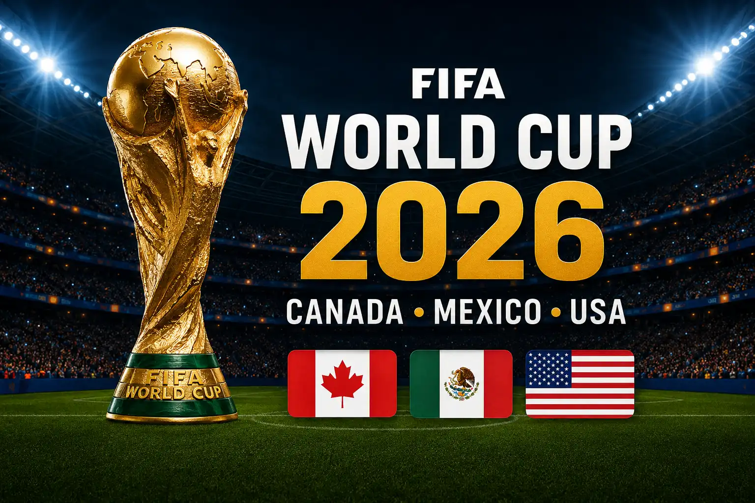 World Cup 2026 Round of 32 bracket with knockout path to the final