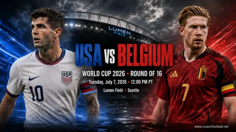 Watch USA vs Belgium Online World Cup Preview